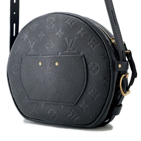 ルイヴィトン ショルダーバッグ モノグラム・アンプラント ボワット・シャポー スープル MM M45649 ヴィトン バッグ 黒 ブラック