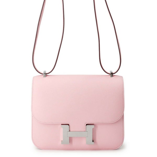 エルメス ミニ コンスタンス3 ミロワール ローズサクラ/シルバー金具 スイフト W刻印