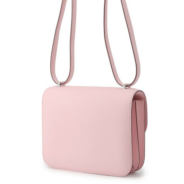 エルメス ミニ コンスタンス3 ミロワール ローズサクラ/シルバー金具 スイフト W刻印