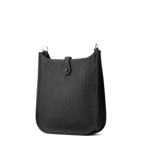 エルメス エブリンTPM 111cm アマゾン ブラック/シルバー金具 トリヨンクレマンス W刻印 黒