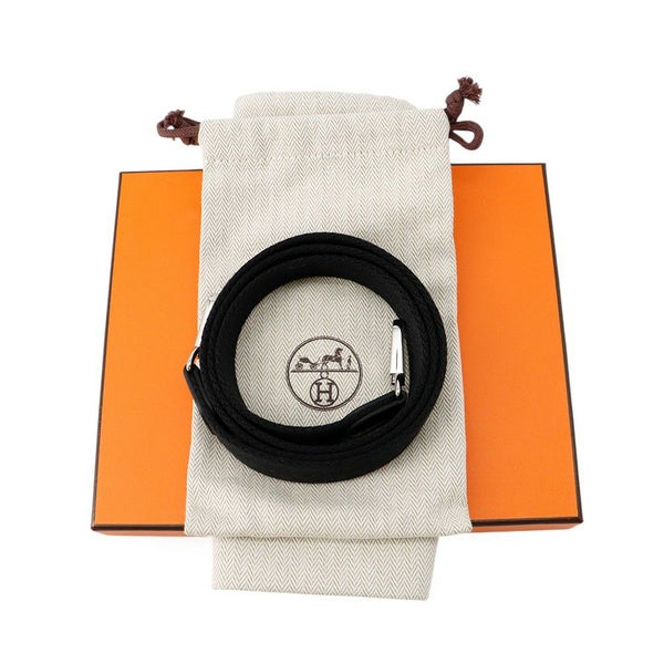 エルメス エブリンTPM 111cm アマゾン ブラック/シルバー金具 トリヨンクレマンス W刻印 黒