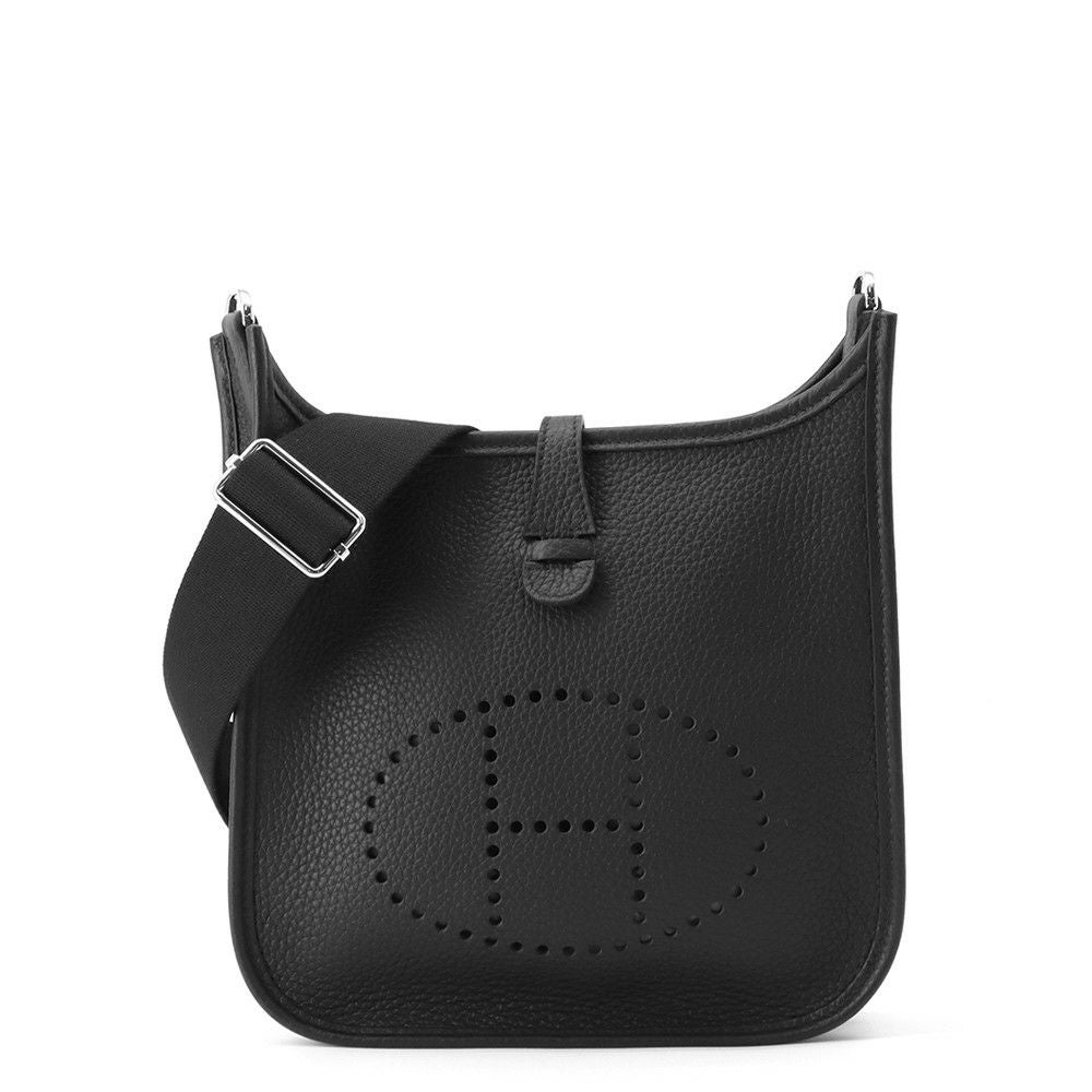 中古 エルメス HERMES レディース ショルダーバッグ ブラック トリヨンクレマンス エルメス HERMES エヴリンTPM ショルダーバッグ トリヨンクレマンス