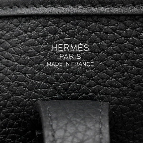 エルメス ショルダーバッグ エブリン3 23 ブラック/シルバー金具 トリヨンクレマンス K刻印 黒