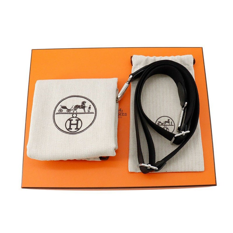 エルメス ショルダーバッグ エブリン3 23 ブラック/シルバー金具 トリヨンクレマンス K刻印 黒