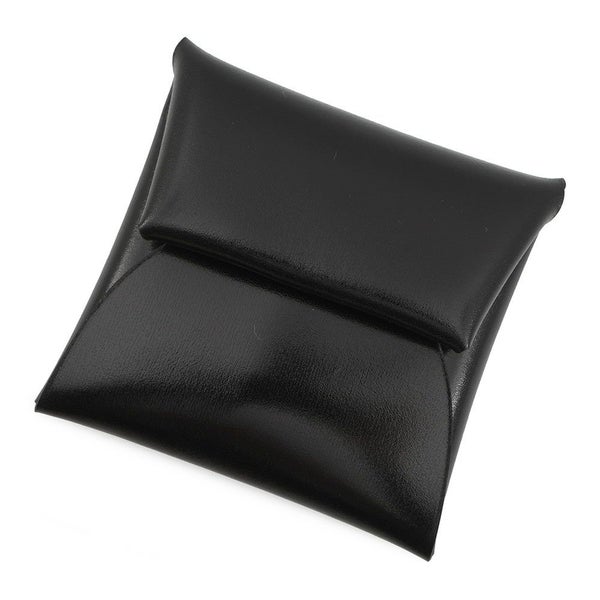 エルメス コインケース バスティア ブラック ボックスカーフ B刻印 財布 黒