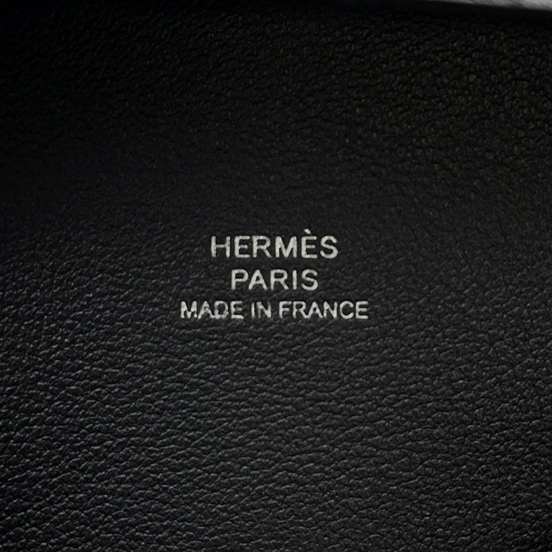 エルメス コインケース バスティア ブラック ボックスカーフ B刻印 財布 黒