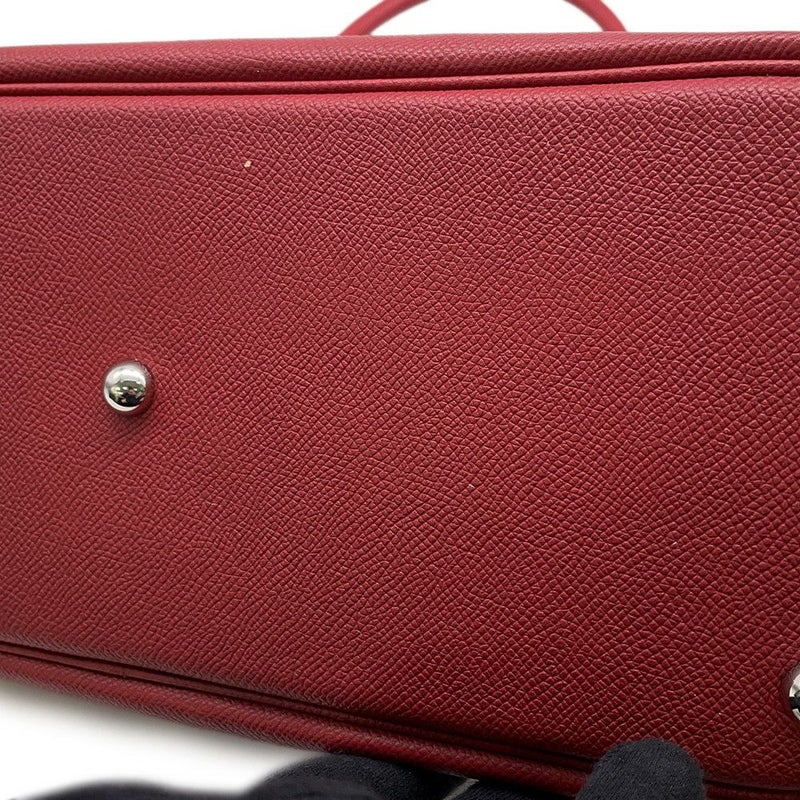 エルメス ハンドバッグ ボリード リラックス35 ルージュアッシュ/シルバー金具 エプソン Ａ刻印