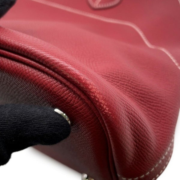 エルメス ハンドバッグ ボリード リラックス35 ルージュアッシュ/シルバー金具 エプソン Ａ刻印