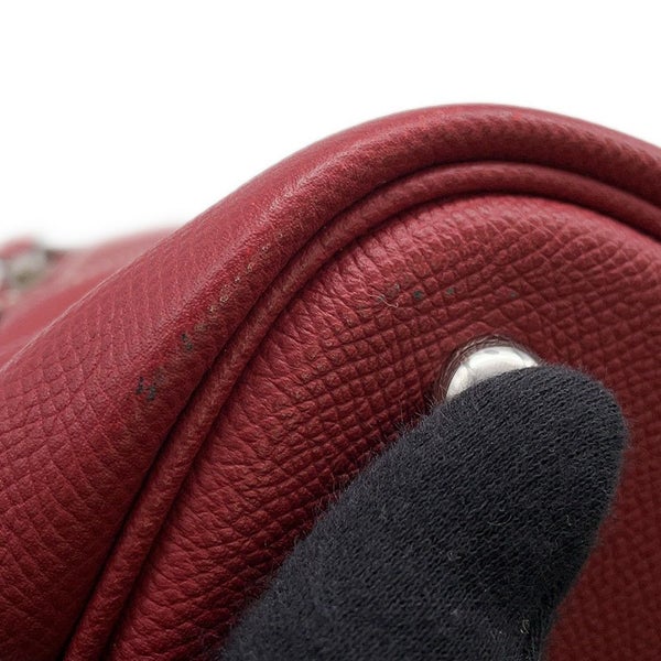 エルメス ハンドバッグ ボリード リラックス35 ルージュアッシュ/シルバー金具 エプソン Ａ刻印