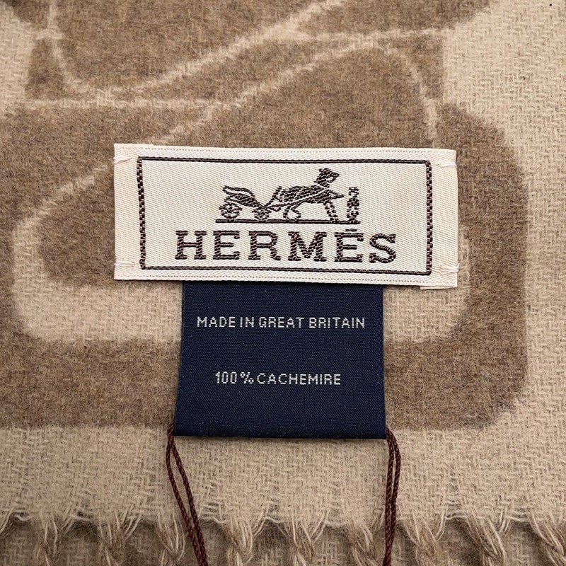 エルメス マフラー クリック・セ・ヌエ カシミヤ HERMES メンズ ストール