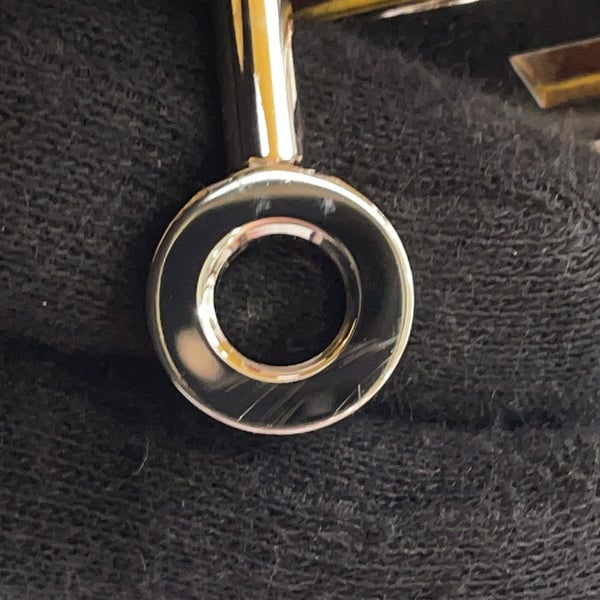 エルメス ジプシエール ミニ ジョーヌアンブル/シルバー金具 エバーカラー W刻印
