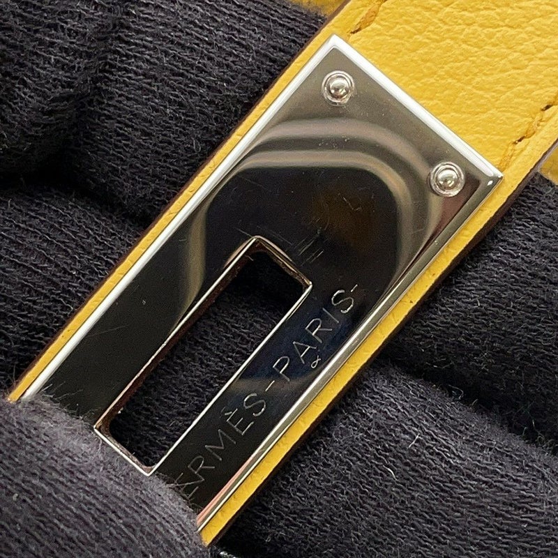 エルメス ジプシエール ミニ ジョーヌアンブル/シルバー金具 エバーカラー W刻印