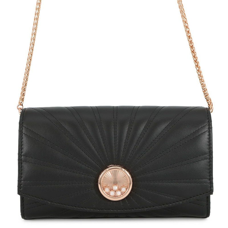 ショパール チェーンショルダーバッグ ハッピー ミニ CHOPARD 黒