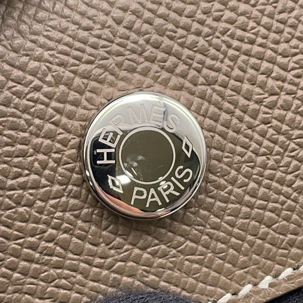 エルメス ショルダーウォレット ナップ トゥーゴー エトゥープ/シルバー金具 エプソン W刻印 財布