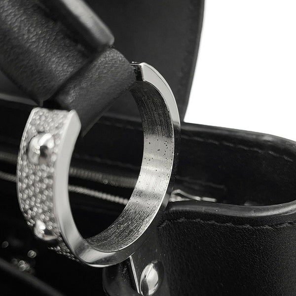 ルイヴィトン ハンドバッグ スムースカーフレザー/スワロフスキー カプシーヌ BB M51783 2wayショルダー 黒 ブラック