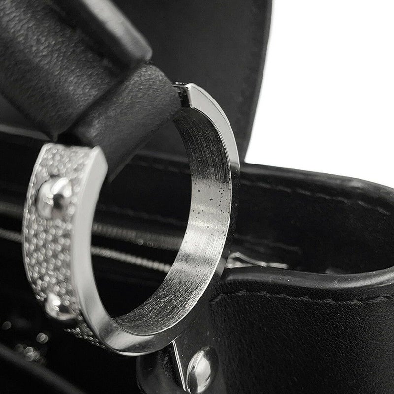 ルイヴィトン ハンドバッグ スムースカーフレザー/スワロフスキー カプシーヌ BB M51783 2wayショルダー 黒 ブラック