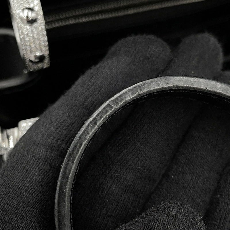 ルイヴィトン ハンドバッグ スムースカーフレザー/スワロフスキー カプシーヌ BB M51783 2wayショルダー 黒 ブラック