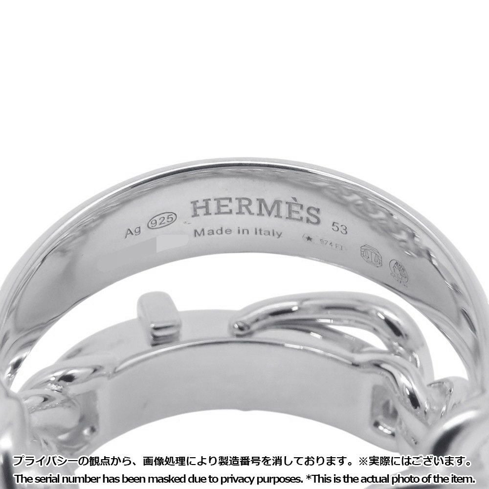 エルメス リング ブックルセリエ アンフレクシブル SV925シルバー