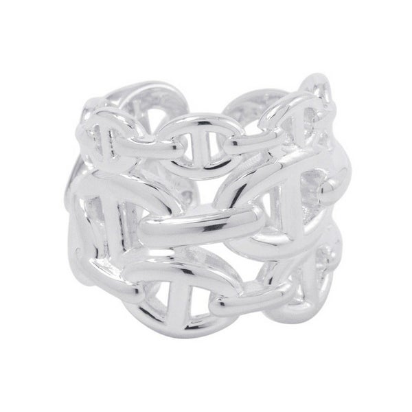 エルメス リング シェーヌダンクル アンシェネGM Enchainee SV925シルバー リングサイズ50 HERMES 指輪