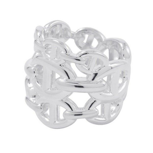 エルメス リング シェーヌダンクル アンシェネGM Enchainee SV925シルバー リングサイズ50 HERMES 指輪