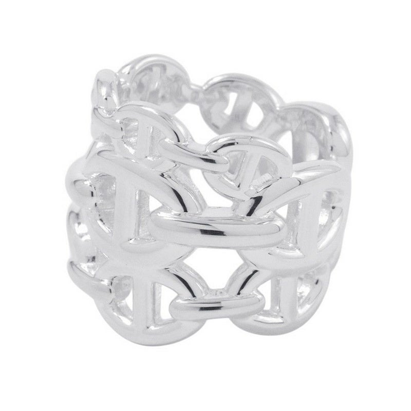 エルメス リング シェーヌダンクル アンシェネGM Enchainee SV925シルバー リングサイズ50 HERMES 指輪