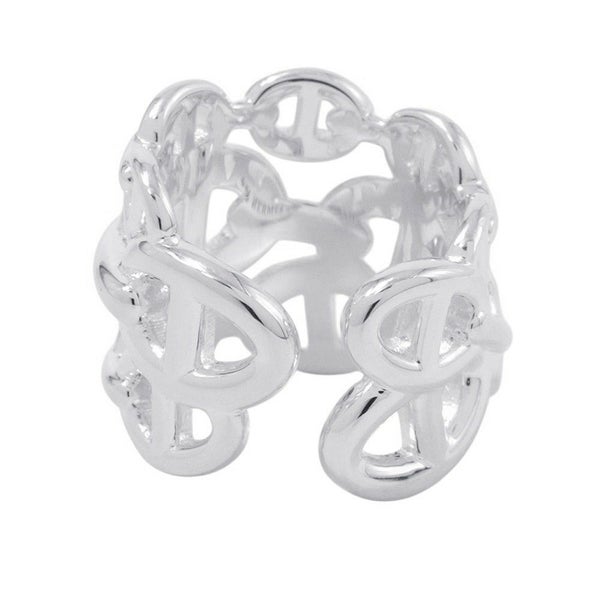 エルメス リング シェーヌダンクル アンシェネGM Enchainee SV925シルバー リングサイズ50 HERMES 指輪