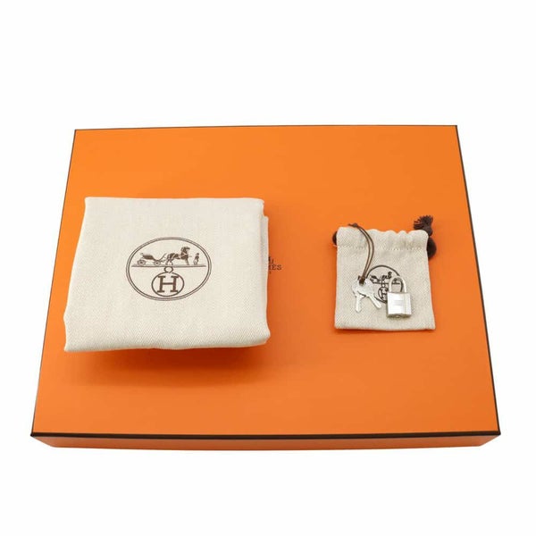 エルメス ハンドバッグ ピコタンロックMM ブラック/シルバー金具 トリヨンクレマンス W刻印