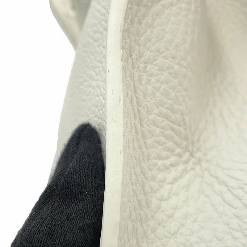 ザ ロウ ハンドバッグ ソフトマルゴー10 カーフレザー W1190 THE ROW 2wayショルダーバッグ 白