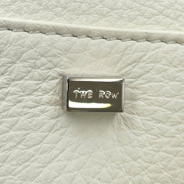 ザ ロウ ハンドバッグ ソフトマルゴー10 カーフレザー W1190 THE ROW 2wayショルダーバッグ 白