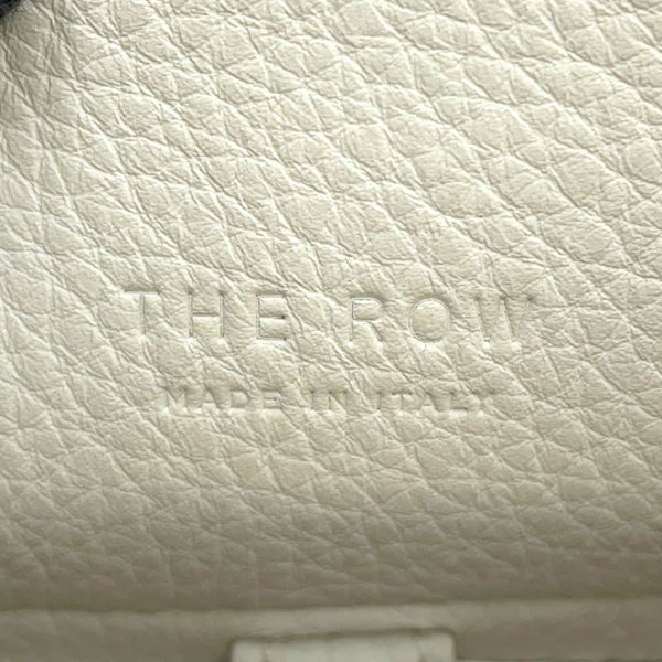 ザ ロウ ハンドバッグ ソフトマルゴー10 カーフレザー W1190 THE ROW 2wayショルダーバッグ 白