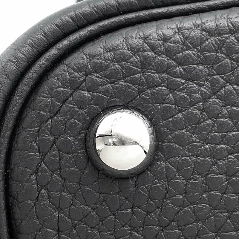 エルメス ハンドバッグ ボリード31 ブラック/シルバー金具 トリヨンクレマンス T刻印 2wayショルダー