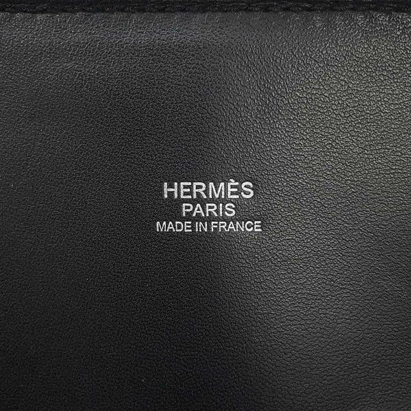 エルメス ハンドバッグ ボリード31 ブラック/シルバー金具 トリヨンクレマンス T刻印 2wayショルダー