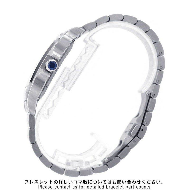 カルティエ サントス ドゥ カルティエ LM WSSA0030 Cartier 腕時計 ブルー文字盤