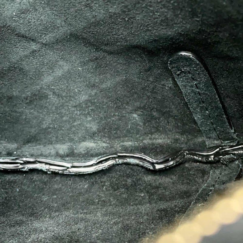 ボッテガヴェネタ ショルダーバッグ イントレチャート ソルティス ミニ ラムスキン 796378 BOTTEGA VENETA 黒