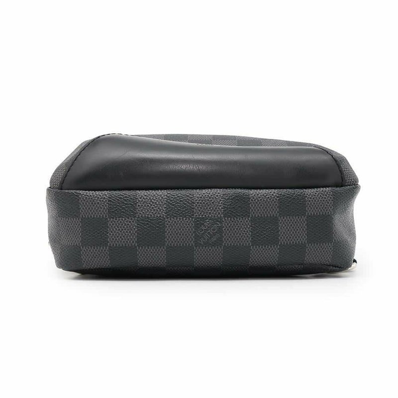 ルイヴィトン ショルダーバッグ ダミエ・グラフィット アヴェニュー スリングバッグ N41719 ボディバッグ ブラック 黒