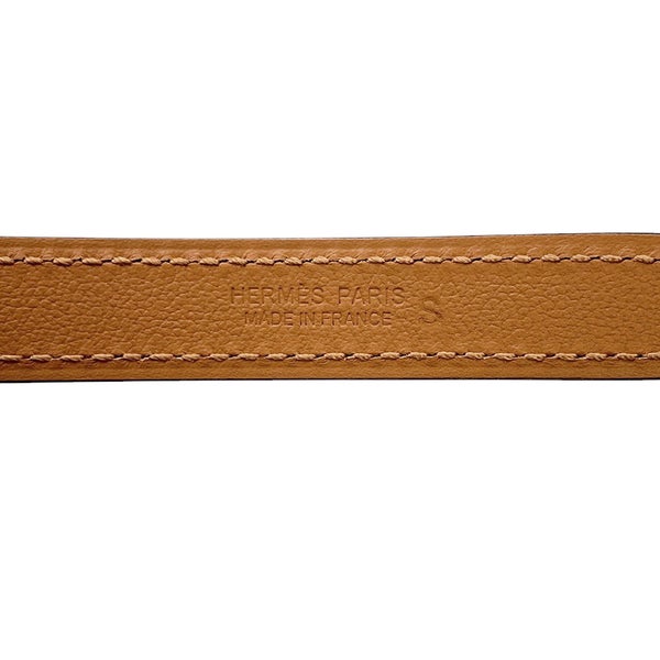 エルメス ベルト ポップアッシュ15 モーブペール/チャイ/シルバー金具 エプソン B刻印 サイズ70 ソルド品