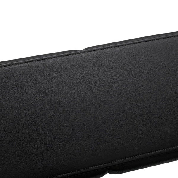 エルメス ハンドバッグ ケリー25 パデッド 外縫い ブラック/ゴールド金具 スイフト Z刻印 2wayショルダー 黒