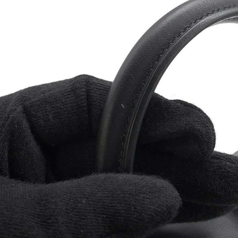 エルメス ハンドバッグ ケリー25 パデッド 外縫い ブラック/ゴールド金具 スイフト Z刻印 2wayショルダー 黒