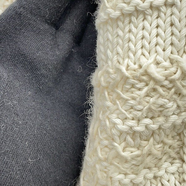 フェンディ ニット FFロゴ プルオーバーセーター コットン メンズサイズ46 FZX091 FENDI トップス 白