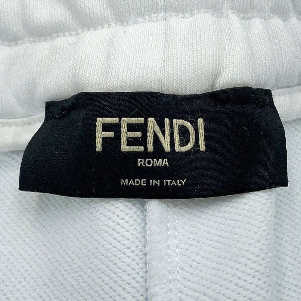 フェンディ パンツ FF切替 スウェット ハーフパンツ メンズサイズXS