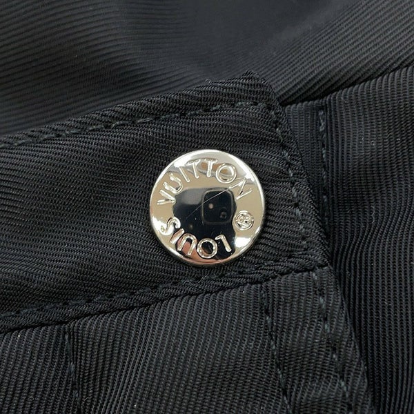 ルイヴィトン コート フード付 ジップ コート レディースサイズ38 LOUIS VUITTON アウター 黒 ブラック