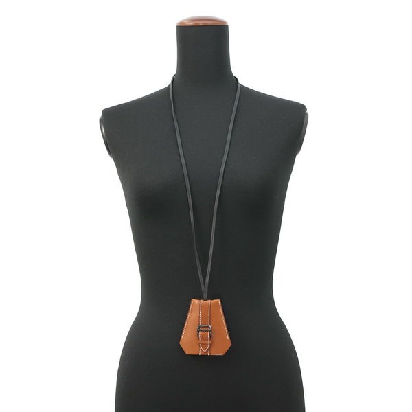 エルメス ネックレス クロシェット ロング フォーブ/シルバー金具/クローム金具 バレニアフォーブル