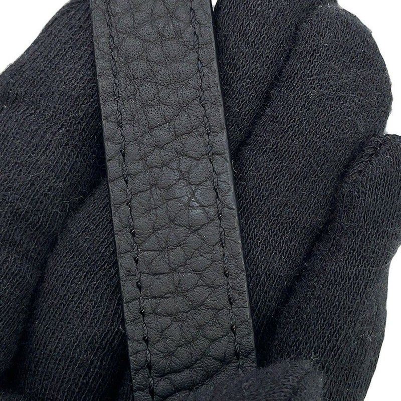 ザ ロウ ハンドバッグ ソフトマルゴー12 レザー W1586 THE ROW 2way 黒