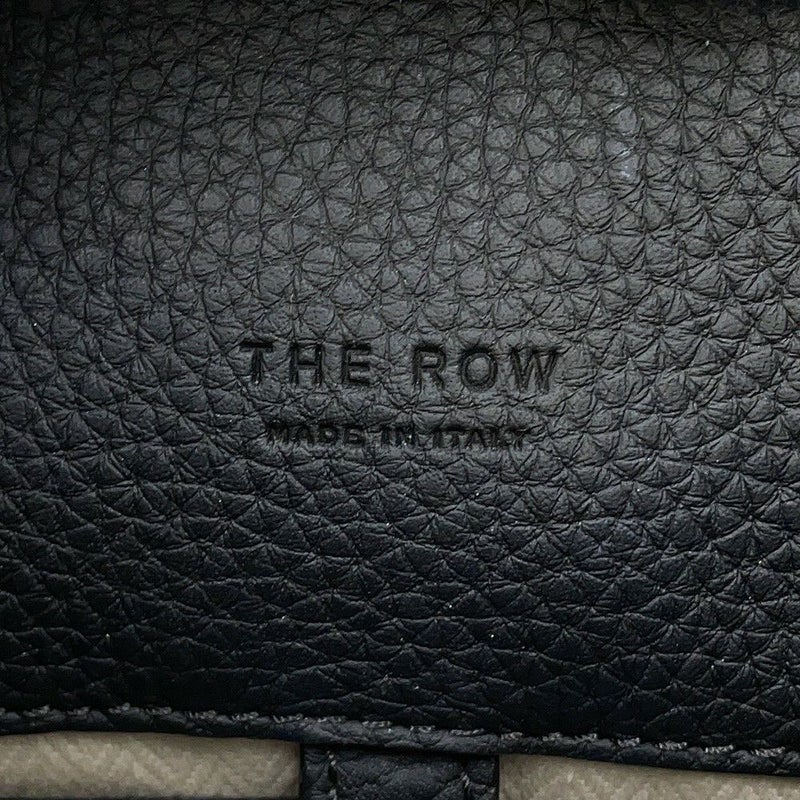 ザ ロウ ハンドバッグ ソフトマルゴー12 レザー W1586 THE ROW 2way 黒