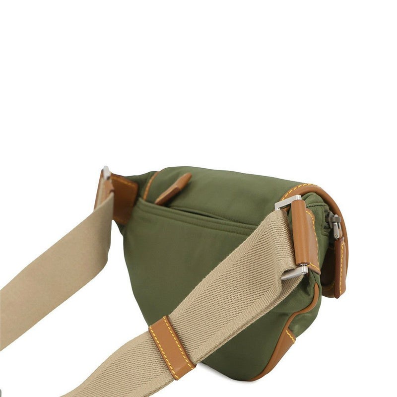 プラダ ボディバッグ トライアングルロゴ ナイロン レザー 2VH176 PRADA ウエストポーチ