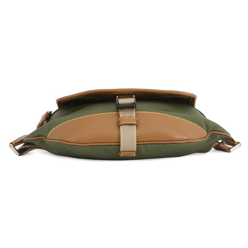 プラダ ボディバッグ トライアングルロゴ ナイロン レザー 2VH176 PRADA ウエストポーチ