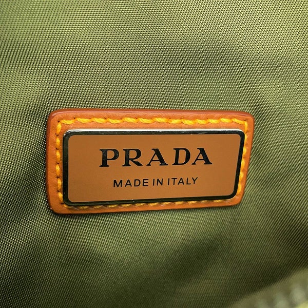 プラダ ボディバッグ トライアングルロゴ ナイロン レザー 2VH176 PRADA ウエストポーチ