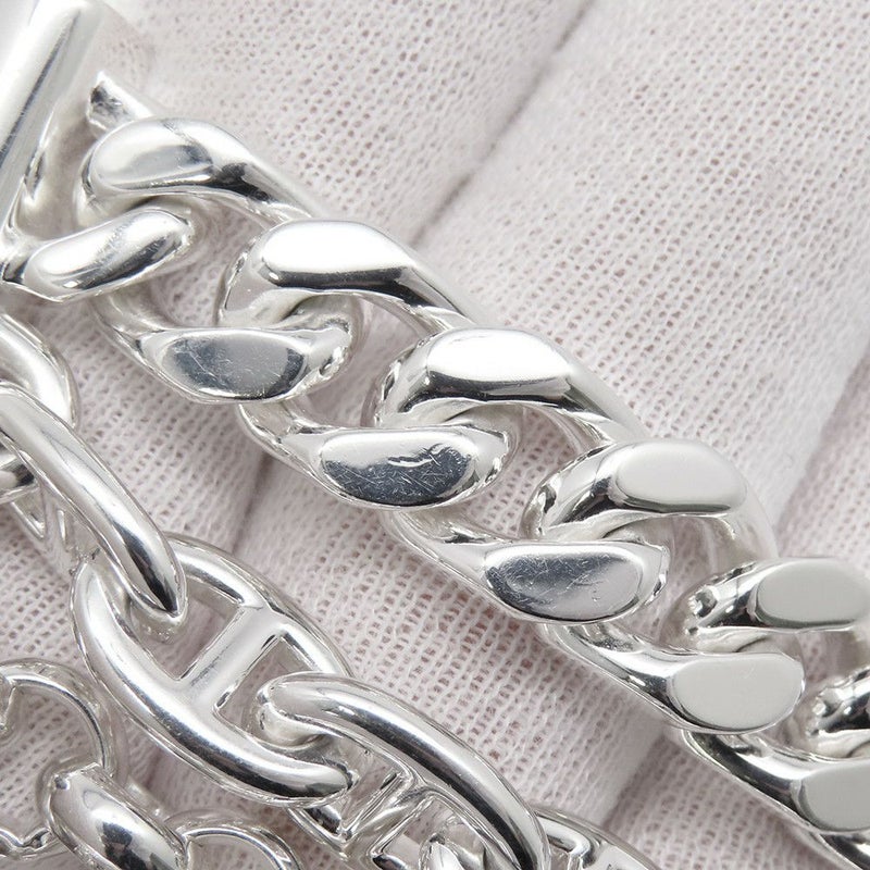 エルメス ブレスレット シェーヌダンクル マルチチェーン サイズ17 SV925シルバー HERMES ジュエリー