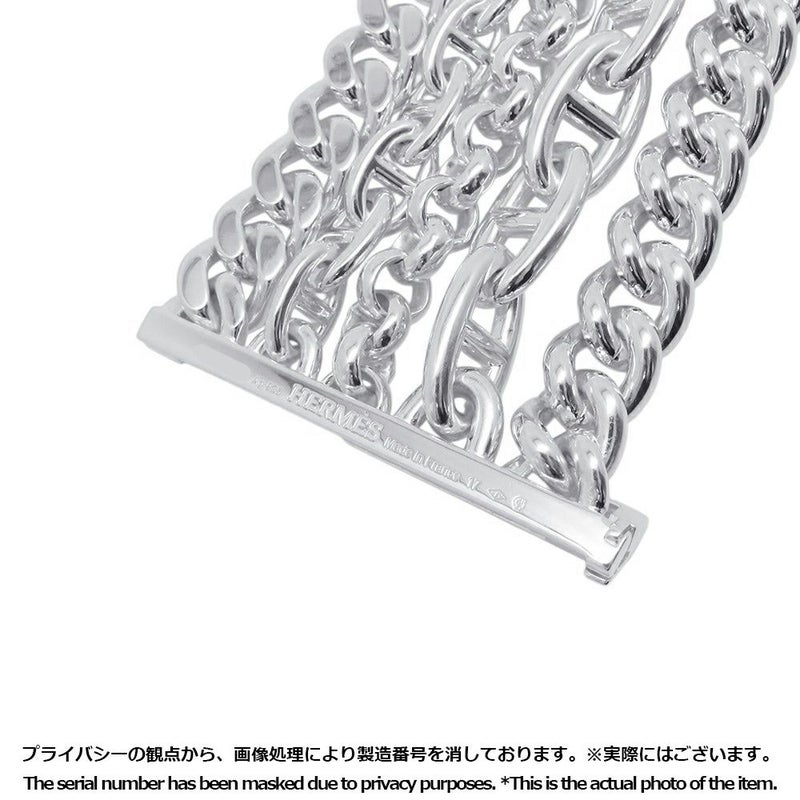 エルメス ブレスレット シェーヌダンクル マルチチェーン サイズ17 SV925シルバー HERMES ジュエリー