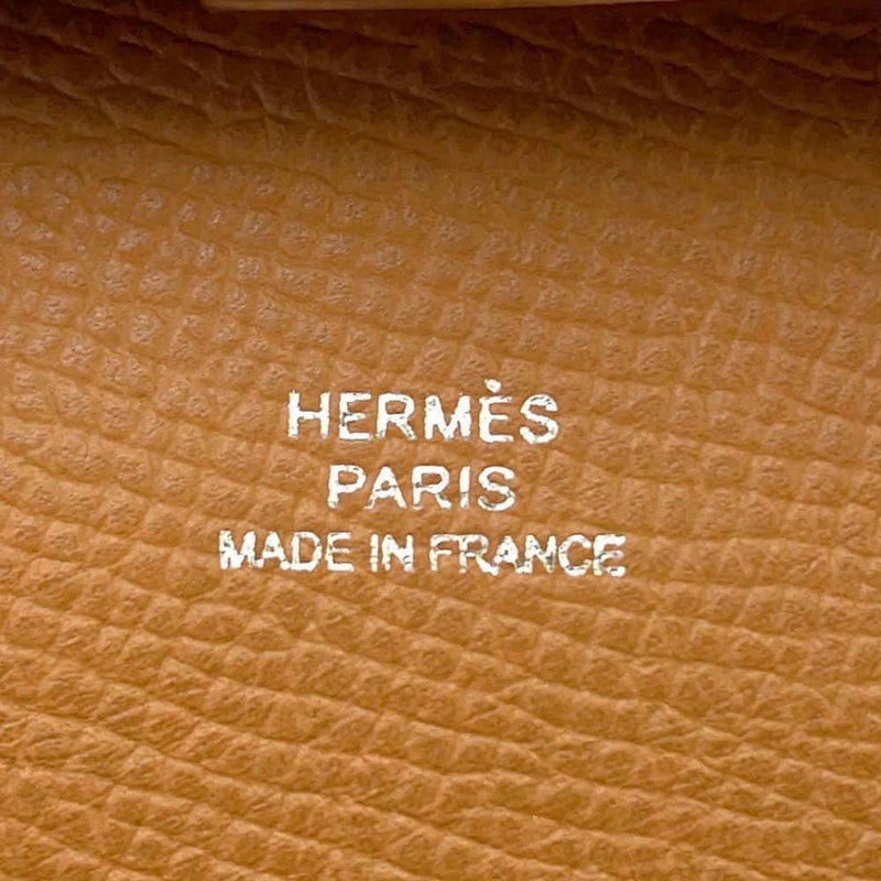 エルメス コインケース バスティア ゴールド エプソン W刻印 HERMES 財布